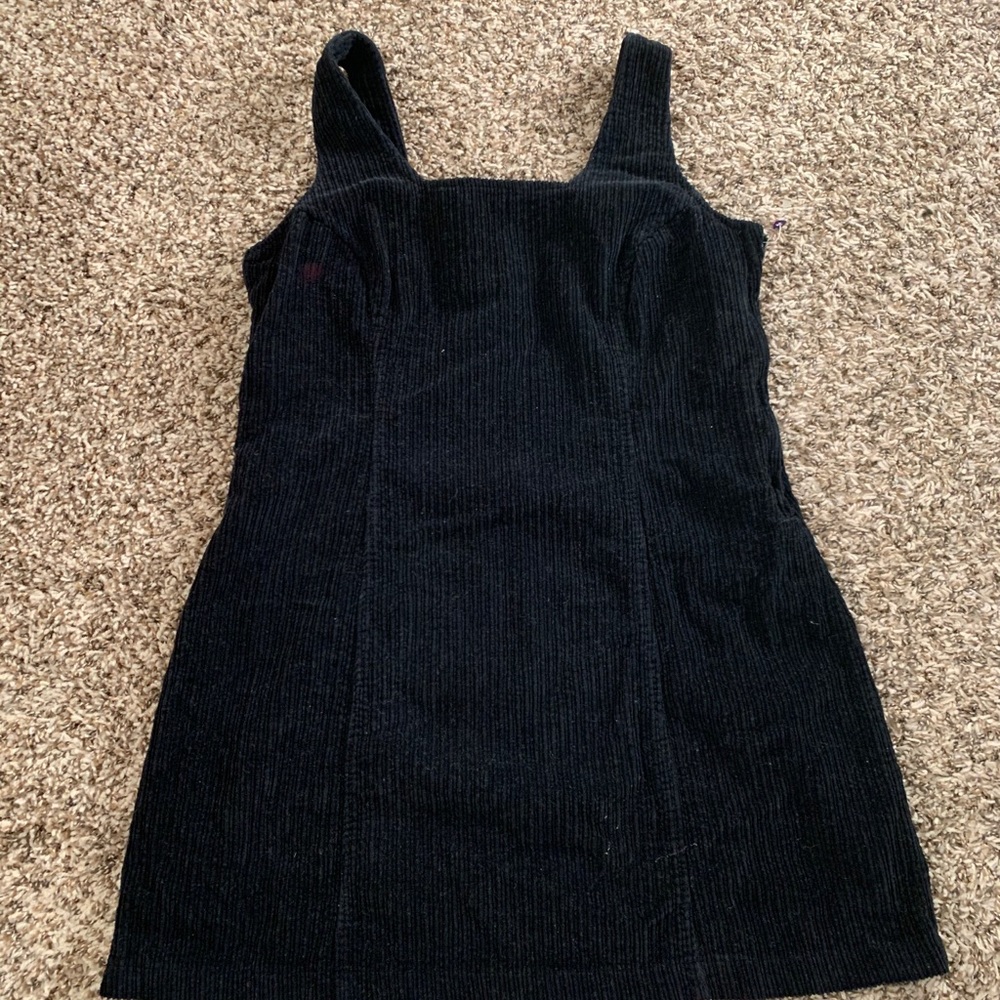Overall dress corduroy